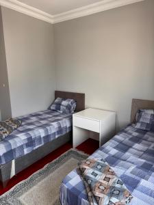 Postel nebo postele na pokoji v ubytování TRANSIT