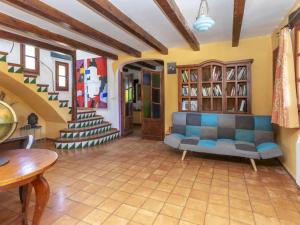 Χώρος καθιστικού στο Holiday Home Santorini by Interhome +32 φωτογραφίες
