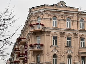 Budova, v ktorej sa hotel nachádza