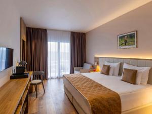 TV a/nebo společenská místnost v ubytování Movenpick Resort and Spa Fruske Terme