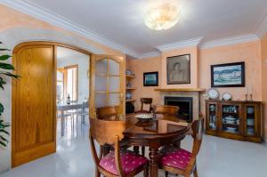 Posezení v ubytování Villa Teulera