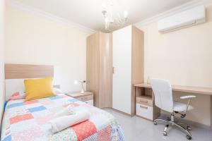 Postel nebo postele na pokoji v ubytování Villa Teulera