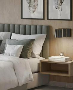 Postel nebo postele na pokoji v ubytování Pyrenéus residence Pirenopolis