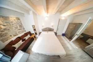 Postel nebo postele na pokoji v ubytování B&B Terra - Stanza Poesia