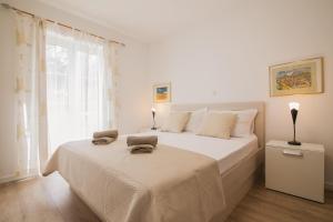 Posteľ alebo postele v izbe v ubytovaní Helvetia Sunny Apartments