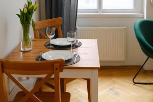 Posezení v ubytování Cosy central apartment in Žižkov + 6 fotografií