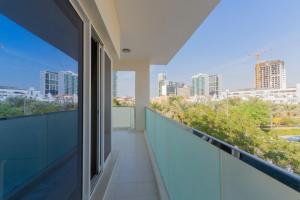 Balkón nebo terasa v ubytování luxurious miracle home