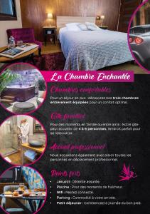 Fotografie z fotogalerie ubytování La Chambre Enchantée v destinaci La Baffe
