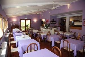 Restaurace v ubytování Albergo Rossella
