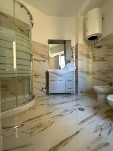 Koupelna v ubytování Sofia Holiday Home