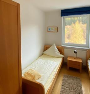 Postel nebo postele na pokoji v ubytování FeWo40