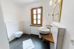 Ένα μπάνιο στο Ferienwohnung am Blasturm +8 φωτογραφίες