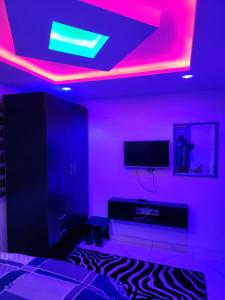 TV a/nebo společenská místnost v ubytování Apartment 5