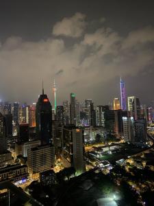Nespecifikovaný výhled na destinaci Kuala Lumpur nebo výhled na město při pohledu z hostelu