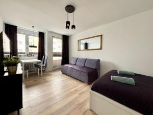 Χώρος καθιστικού στο Twój Apartament Centrum 5 min od Zamku Krzyżackiego