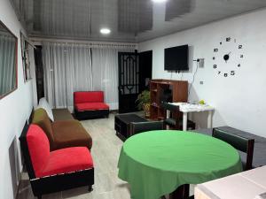 Predel za sedenje v nastanitvi Hospedaje Los Naranjos