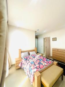 Letto o letti in una camera di Joy luxury Apartments