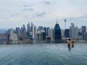 Hosté ubytování Skypool KL Free Infinity Pool over Kuala Lumpur