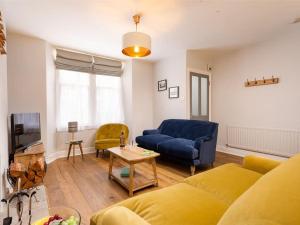 Posezení v ubytování Bellflower Cottage