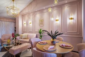 Istumisnurk majutusasutuses Hotel Osvé Boutique Cali