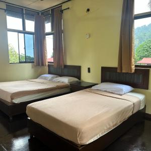 Postel nebo postele na pokoji v ubytování Johans Chalet + 17 fotografií