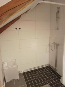 Koupelna v ubytování Kungsgården BnB