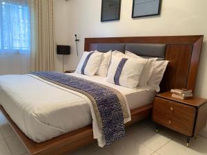 Postel nebo postele na pokoji v ubytování Villa Piagne Bastos