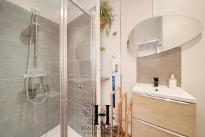 Ένα μπάνιο στο Studio Nancy Thermal ARTEM