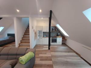 Posezení v ubytování Ferienwohnung