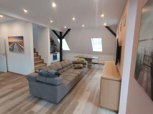 Posezení v ubytování Ferienwohnung
