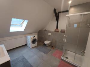 Koupelna v ubytování Ferienwohnung