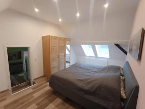 Postel nebo postele na pokoji v ubytování Ferienwohnung