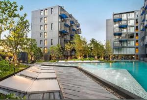 Πισίνα στο ή κοντά στο Patong city-center pool cozy condo