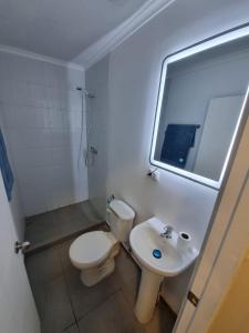 Koupelna v ubytování Centric Apart-Hotel