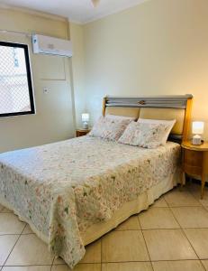 Postel nebo postele na pokoji v ubytování Apartamento Incrível em BC