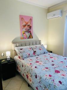 Katil atau katil-katil dalam bilik di Incrível Apartamento em BC +4 gambar