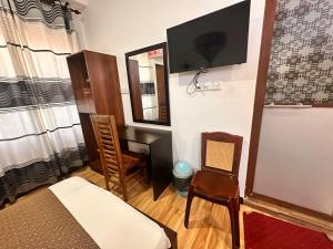 TV a/nebo společenská místnost v ubytování Holiday Villa