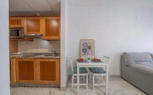 Η κουζίνα ή μικρή κουζίνα στο Estudio Anak-Gadis
