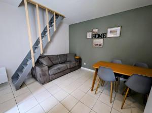 Χώρος καθιστικού στο L'apostrophe - Duplex et terrasse