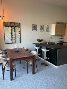 Kuchyň nebo kuchyňský kout v ubytování 3 room Apartment in country