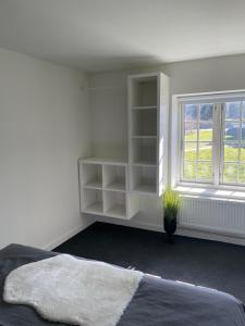 Postel nebo postele na pokoji v ubytování 3 room Apartment in country