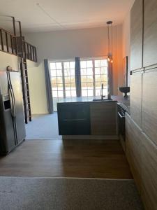 Kuchyň nebo kuchyňský kout v ubytování 3 room Apartment in country