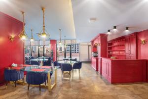 Posezení v ubytování Denis hotel