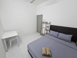 Postel nebo postele na pokoji v ubytování Double S Hostel