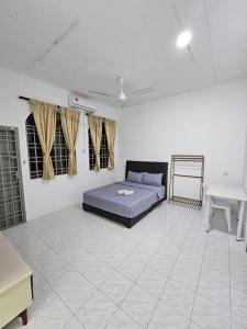 Postel nebo postele na pokoji v ubytování Double S Hostel