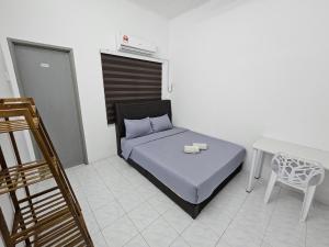 Postel nebo postele na pokoji v ubytování Double S Hostel