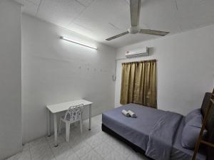 Postel nebo postele na pokoji v ubytování Double S Hostel