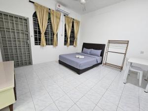 Postel nebo postele na pokoji v ubytování Double S Hostel