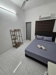Postel nebo postele na pokoji v ubytování Double S Hostel