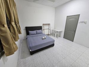 Postel nebo postele na pokoji v ubytování Double S Hostel